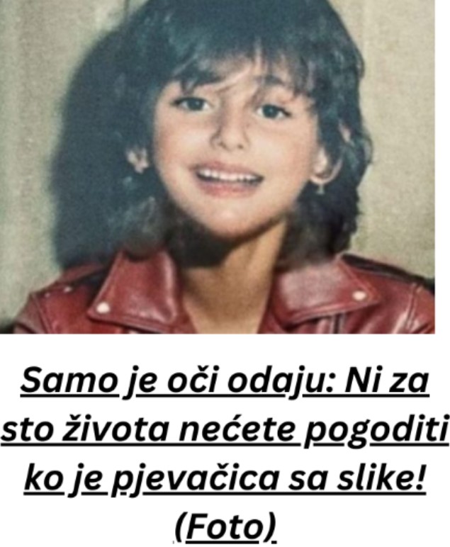 SAM0 JE 0Čl 0DAJU: Ni za 100 života nećete pogoditi ko je pjevačica sa slike! - featured image