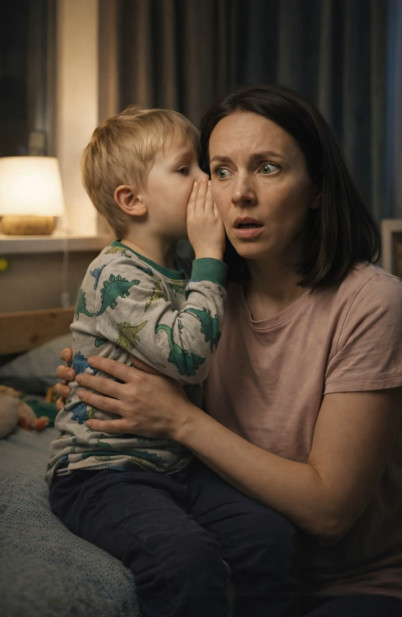 Navečer me moj petogodišnji sin zagrlio i šapnuo mi na uho: „Kad si na poslu, odande izađe neka teta i ona i tata se igraju bolnice“, — pokazao je …🤦‍♀️ - featured image