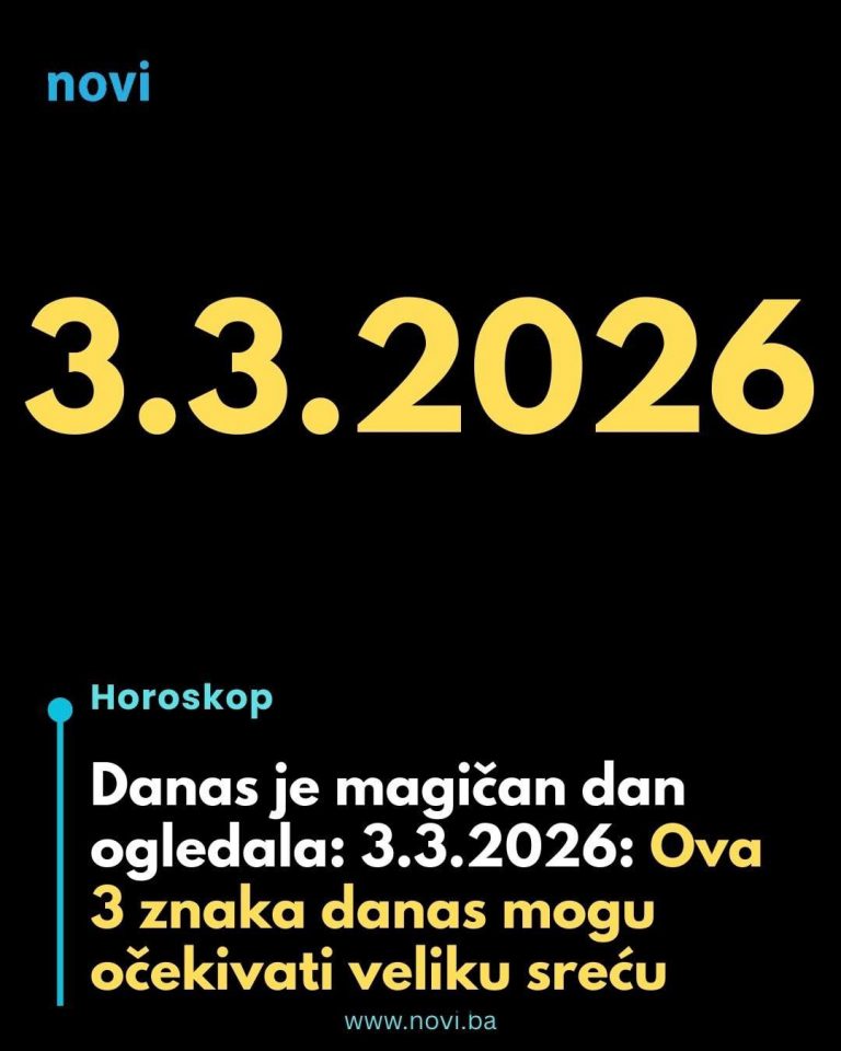 Danas je magičan dan ogledala: 3.3.2026: Ova 3 znaka danas mogu očekivati veliku sreću - featured image