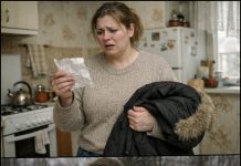 Nakon očeve sahrane, Larisa je došla u njegov stan. Čim je uzela njegovu jaknu u ruke, iz džepa je ispala poruka: „Kćeri, dođi sutra na moj grob u 16:00…“ Od onoga što je vidjela na groblju, ženi se kosa digla na glavi… 😲😲😲 Nakon očeve sahrane, Larisa je došla u njegov stan. Čim je uzela njegovu jaknu u ruke, iz džepa je ispala poruka: „Kćeri, dođi sutra na moj grob u 16:00…“ Od onoga što je vidjela na groblju, ženi se kosa digla na glavi… 😲😲😲 - featured image