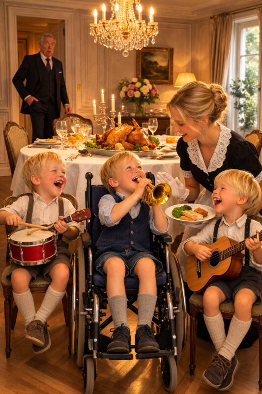 Bogati otac vratio se ranije kući i zatekao novu spremačicu kako dopušta djeci da se smiju i igraju sve dok njegov slabašni sin ponovno ne počne jesti – a zatim je otkrio mračnu tajnu koju je obiteljski liječnik skrivao. - featured image