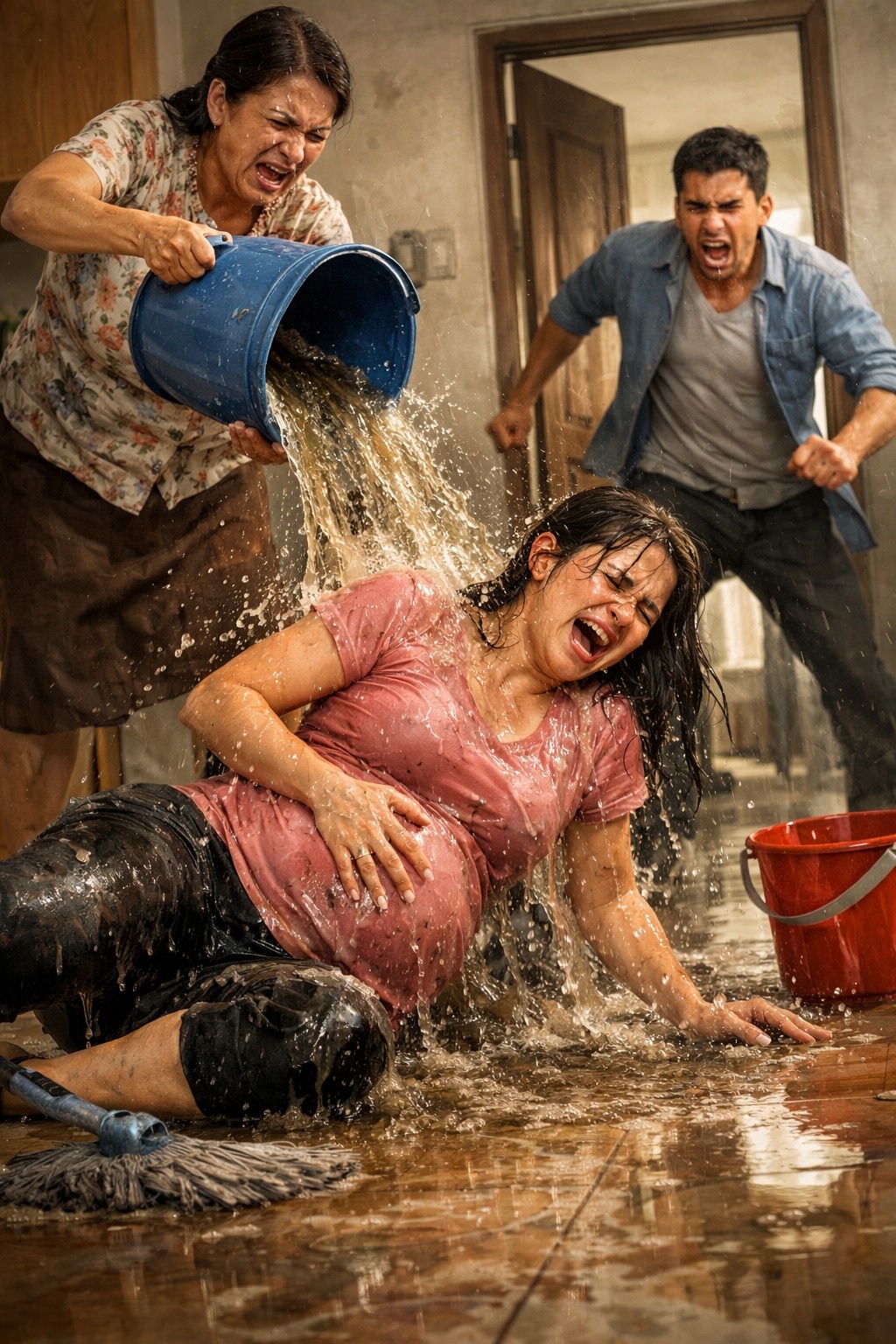 🔥 U OSMOM MJESECU TRUDNOĆE… SVEKRVA ME UDARILA I BACILA NA POD — A ONO ŠTO SE DOGODILO KAD JE MOJ MUŽ UŠAO PROMIJENILO JE SVE 😳 - featured image