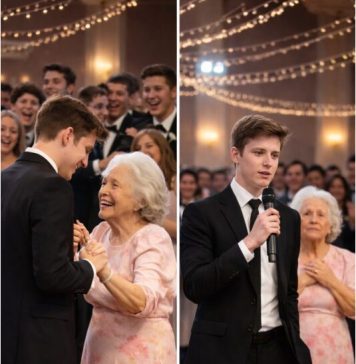 Moji drugovi iz razreda su mi se smejali kada sam na matursko veče došao sa bakom i pozvao je na prvi ples… Ali sve se promenilo kada sam uzeo mikrofon i naterao celu salu da zaćuti 😲😢 Moji drugovi iz razreda su mi se smejali kada sam na matursko veče došao sa bakom i pozvao je na prvi ples… Ali sve se promenilo kada sam uzeo mikrofon i naterao celu salu da zaćuti 😲😢 - featured image