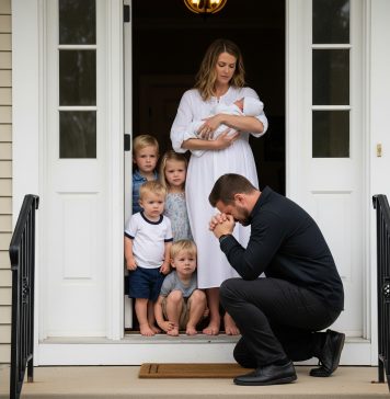 Muž me je ostavio posle 11 godina braka i petoro djece i rekao mi “Neću zauvek biti zarobljen s nekim ko izgleda zapušteno.” – ali nekoliko dana kasnije karma ga je naterala da mi zakuca na vrata, moleći za oproštaj… Muž me je ostavio posle 11 godina braka i petoro djece i rekao mi “Neću zauvek biti zarobljen s nekim ko izgleda zapušteno.” – ali nekoliko dana kasnije karma ga je naterala da mi zakuca na vrata, moleći za oproštaj… - featured image