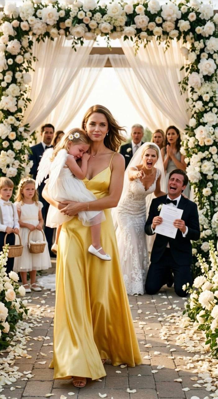 Na probi večere za vjenčanje mog brata stigla sam sa svojom šestogodišnjom kćeri. Moja majka me povukla na stranu i hladno rekla: “Emma više nije djevojčica koja nosi cvijeće. To se promijenilo.” - featured image