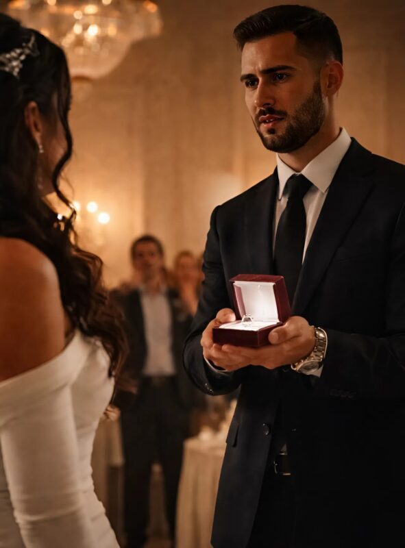 Mlada je tijekom vjenčanja odbila mladoženju zbog skromnog i jeftinog prstena i ponizila ga pred svim gostima, no mladoženje je šokirala cijelu dvoranu 😲😥 - featured image