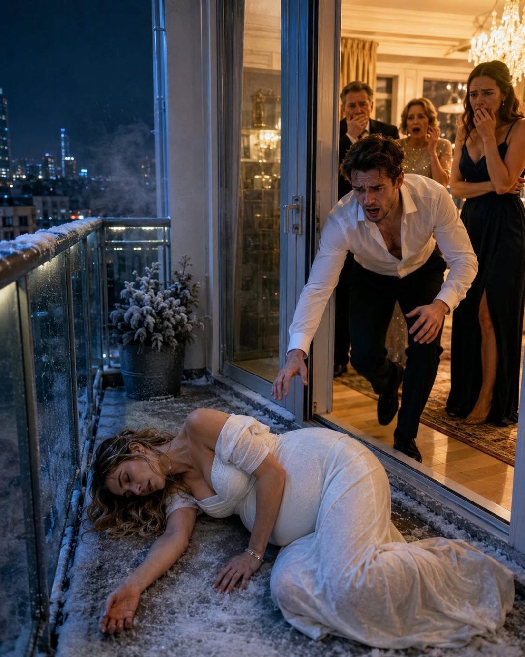 Imala sam šest mjeseci trudnoće kada me moja šogorica zaključala na balkonu usred ledene hladnoće i rekla: „Možda će te malo patnje očvrsnuti.“ - featured image