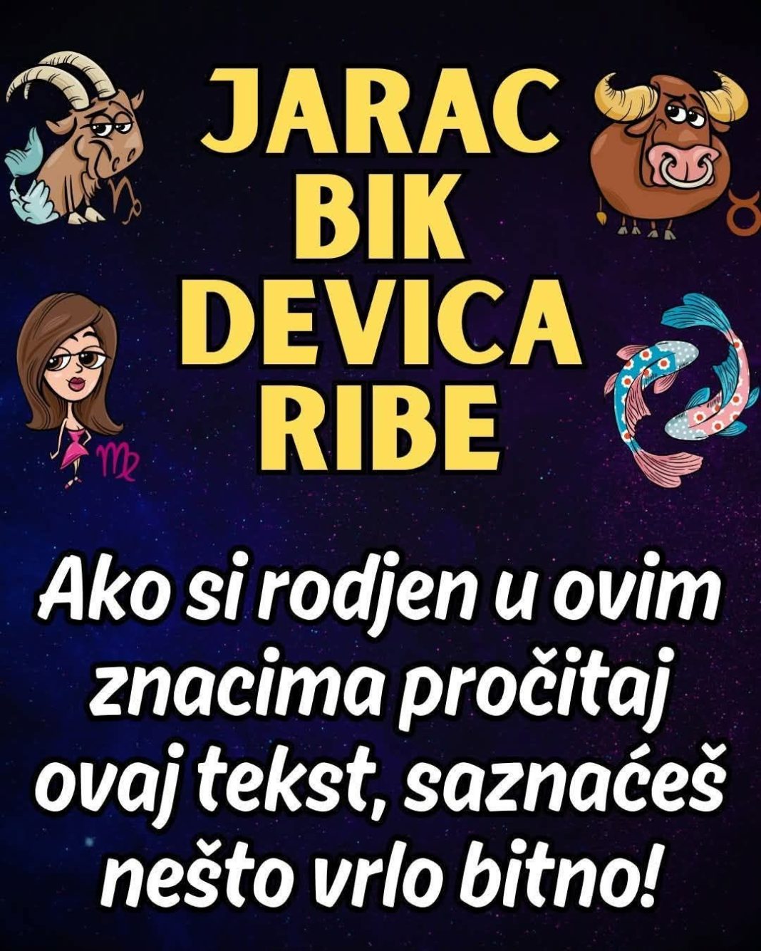Jarac, Bik, Devica i Ribe: Predstojeće promene koje će oblikovati vaš život… - featured image Jarac, Bik, Devica i Ribe: Predstojeće promene koje će oblikovati vaš život… - featured image