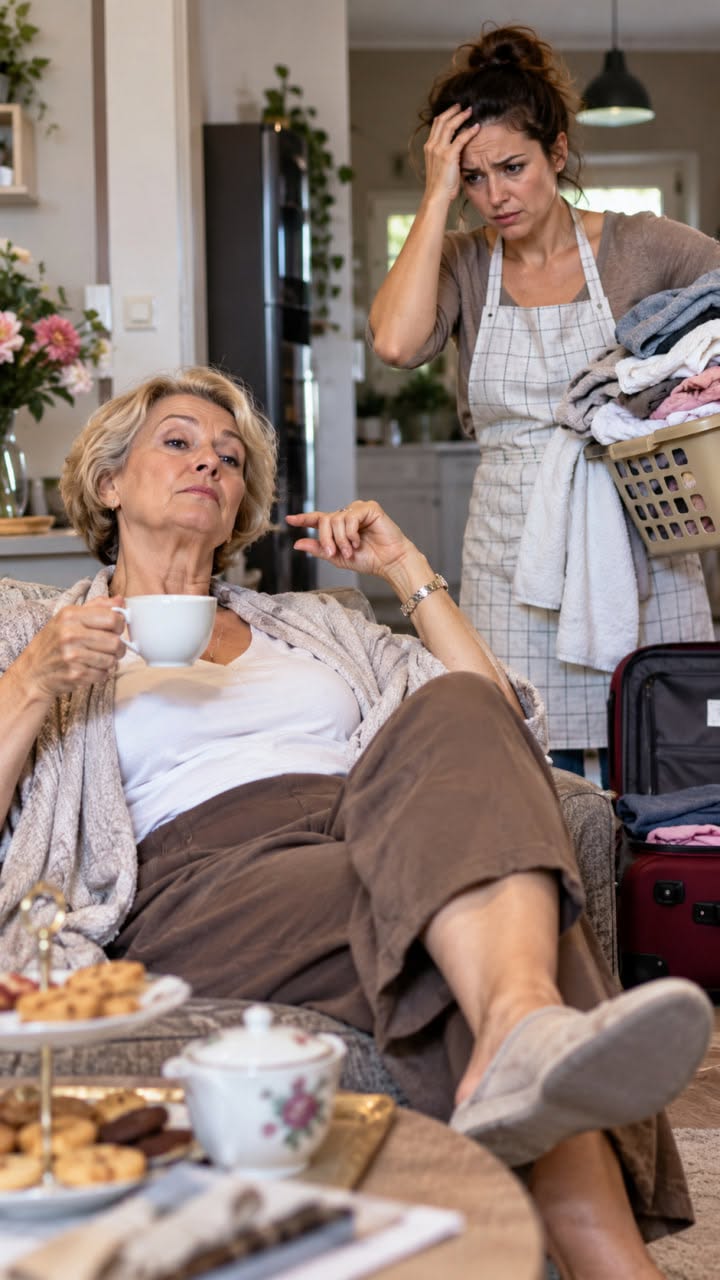 Svekrva mi je došla ostati cijeli mjesec i ponašala se kao da je u hotelu — ali tek kad sam prestala posluživati i nju i vlastitog muža, otkrila sam što su mi oboje prešutjeli - featured image Svekrva mi je došla ostati cijeli mjesec i ponašala se kao da je u hotelu — ali tek kad sam prestala posluživati i nju i vlastitog muža, otkrila sam što su mi oboje prešutjeli - featured image