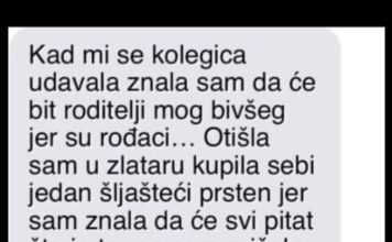 “Kad mi se kolegica udavala znala sam da će bit roditelji mog bivšeg ..” “Kad mi se kolegica udavala znala sam da će bit roditelji mog bivšeg ..” - featured image