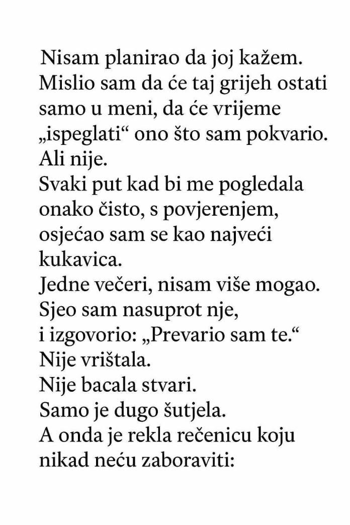 Priznanje koje menja sve: Istina o prevari - featured image